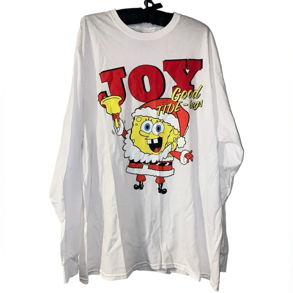 SpongeBob Christmas Shirt - Picture 1 of 3